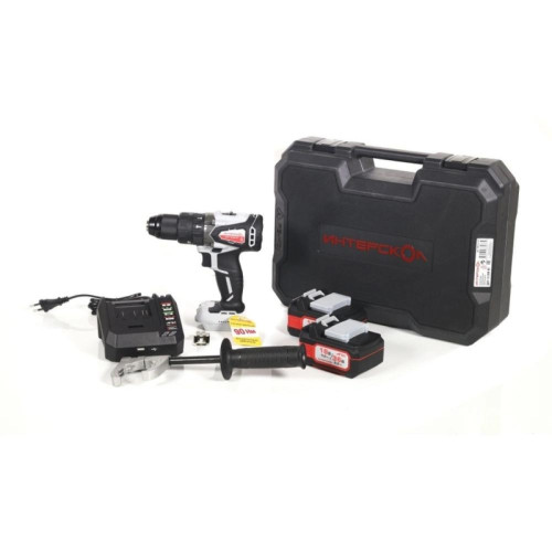 Дрель-шуруповерт Интерскол ДАУ-13/36В 90 аккум. патрон:быстрозажимной (кейс в комплекте) (860.2.2.70)