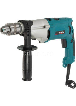 Дрель ударная Makita HP2070 1010Вт патрон:кулачковый реверс (кейс в комплекте)