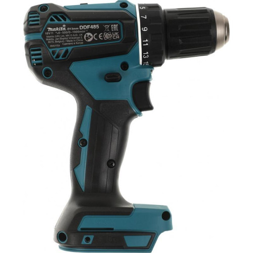 Дрель-шуруповерт Makita DDF485Z аккум. патрон:быстрозажимной