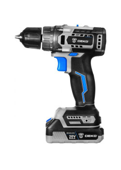 Дрель-шуруповерт Deko Sharker 20V аккум. патрон:быстрозажимной (063-4037)