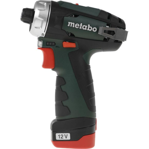 Дрель-шуруповерт Metabo Powermaxx BS Basic Set с набором оснастки аккум. патрон:быстрозажимной (кейс в комплекте) (600080880)