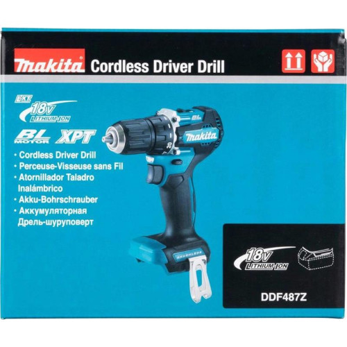 Дрель-шуруповерт Makita DDF487Z аккум. патрон:быстрозажимной Дрель-шуруповерт Makita DDF487Z аккум. патрон:быстрозажимной