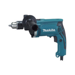 Дрель ударная Makita HP1631K 710Вт патрон:быстрозажимной реверс (кейс в комплекте)