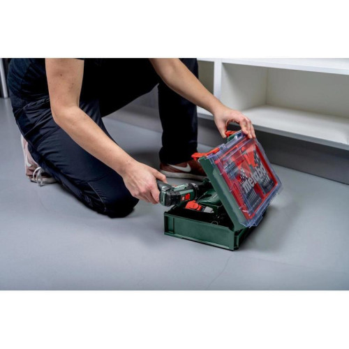 Дрель-шуруповерт Metabo Powermaxx BS Basic Set аккум. патрон:быстрозажимной (кейс в комплекте) (600080710)