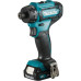 Дрель-шуруповерт Makita DF033DWAE аккум. патрон:шестигр.1/4