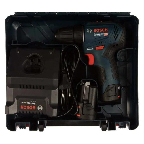 Дрель-шуруповерт Bosch GSR 12V-30 аккум. патрон:быстрозажимной (кейс в комплекте) (06019G9000)