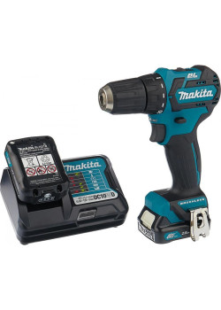 Дрель-шуруповерт Makita DF332DWAE аккум. патрон:быстрозажимной (кейс в комплекте)