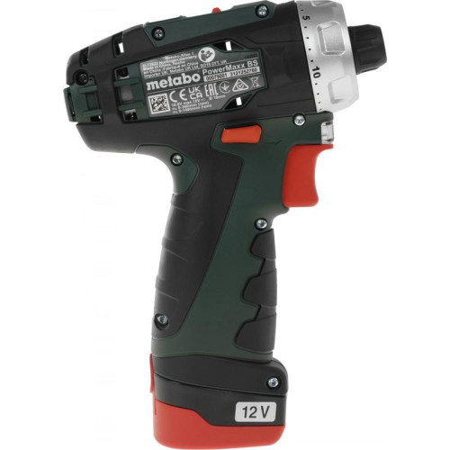 Дрель-шуруповерт Metabo Powermaxx BS Basic Set с набором оснастки аккум. патрон:быстрозажимной (кейс в комплекте) (600080880)