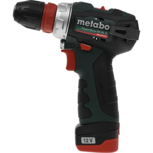 Дрель-шуруповерт Metabo Power Maxx BS BL аккум. патрон:быстрозажимной (кейс в комплекте) (601749500)