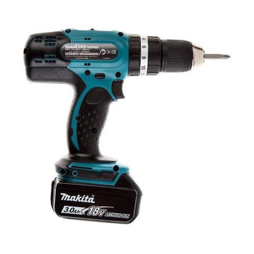 Дрель-шуруповерт Makita DHP453RFE аккум. патрон:быстрозажимной (кейс в комплекте)