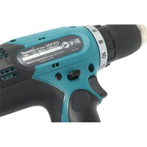 Дрель-шуруповерт Makita DDF453SYX5 аккум. патрон:быстрозажимной