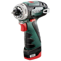 Дрель-шуруповерт Metabo Powermaxx BS Basic Set аккум. патрон:быстрозажимной (кейс в комплекте) (600080710)