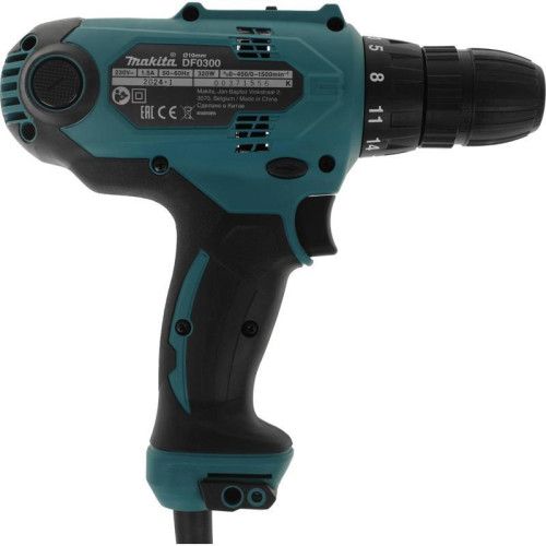 Дрель-шуруповерт Makita DF0300 320Вт патрон:быстрозажимной