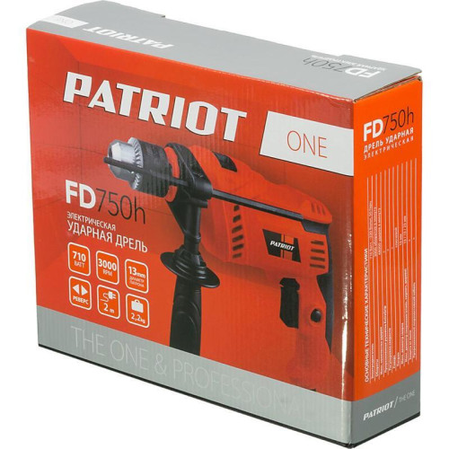 Дрель ударная Patriot FD 750h 710Вт патрон:кулачковый реверс (120301444) Дрель ударная Patriot FD 750h 710Вт патрон:кулачковый реверс (120301444)
