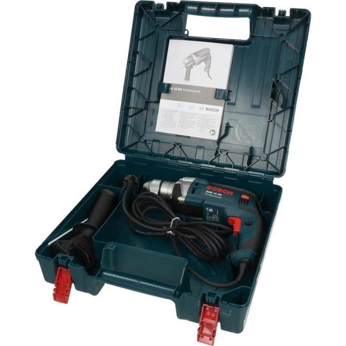 Дрель ударная Bosch GSB 16 RE Professional 750Вт патрон:быстрозажимной реверс (кейс в комплекте) (060114E500) Дрель ударная Bosch GSB 16 RE Professional 750Вт патрон:быстрозажимной реверс (кейс в комплекте) (060114E500)