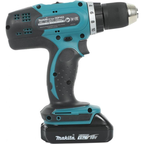Дрель-шуруповерт Makita DDF453SYX5 аккум. патрон:быстрозажимной