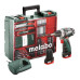Дрель-шуруповерт Metabo Powermaxx BS Basic Set с набором оснастки аккум. патрон:быстрозажимной (кейс в комплекте) (600080880)