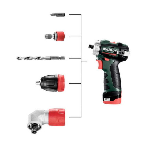 Дрель-шуруповерт Metabo Power Maxx BS BL аккум. патрон:быстрозажимной (кейс в комплекте) (601749500)