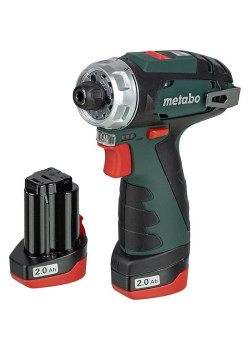 Дрель-шуруповерт Metabo PowerMaxx BS аккум. патрон:быстрозажимной (600984000)