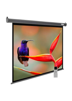 Экран Cactus 138x220см SIlverMotoExpert CS-PSSME-220X138-DG 16:10 настенно-потолочный рулонный тёмно-серый (моторизованный привод)