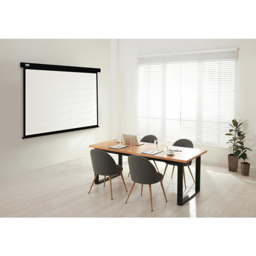 Экран Cactus 180x180см Wallscreen CS-PSW-180X180-BK 1:1 настенно-потолочный рулонный черный