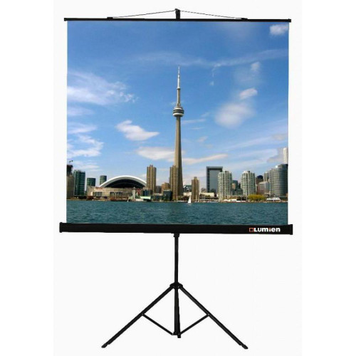 Экран на треноге Lumien 200x200см Eco View LEV-100103 1:1 напольный рулонный Экран на треноге Lumien 200x200см Eco View LEV-100103 1:1 напольный рулонный