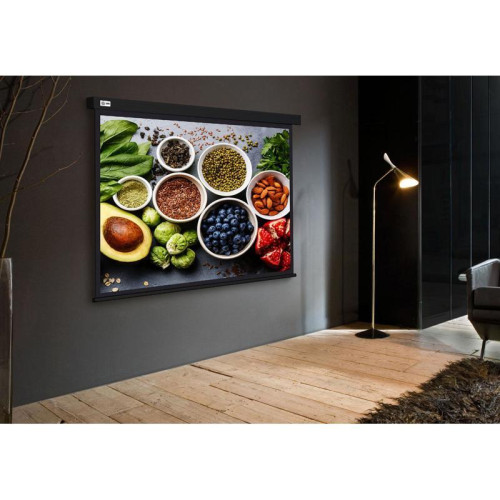 Экран Cactus 187x332см Wallscreen CS-PSW-187X332-BK 16:9 настенно-потолочный рулонный черный
