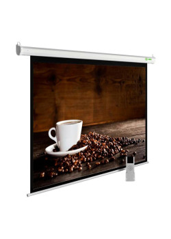 Экран Cactus 300x300см MotoExpert CS-PSME-300x300-WT 1:1 настенно-потолочный рулонный белый (моторизованный привод)