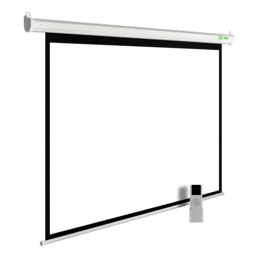 Экран Cactus 200x200см MotoExpert CS-PSME-200x200-WT 1:1 настенно-потолочный рулонный белый (моторизованный привод)