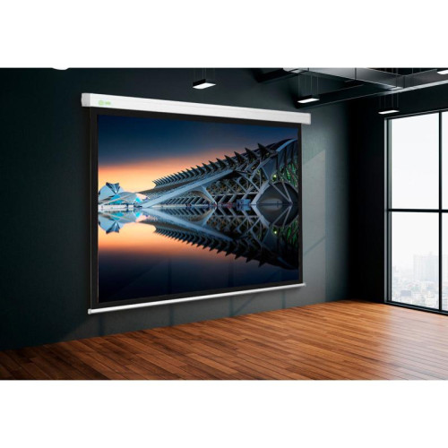 Экран Cactus 180x180см Motoscreen CS-PSM-180x180 1:1 настенно-потолочный рулонный (моторизованный привод)