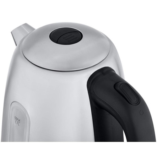 Чайник электрический Starwind SKS3210 1.7л. 2200Вт серебристый/черный корпус: металл/пластик