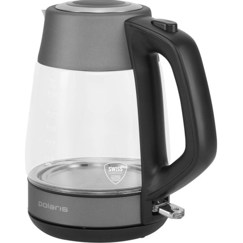 Чайник электрический Polaris PWK 1760CGL 1.7л. 2150Вт графит корпус: стекло/металл Чайник электрический Polaris PWK 1760CGL 1.7л. 2150Вт графит корпус: стекло/металл