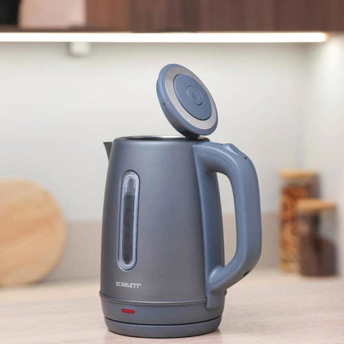 Чайник электрический Scarlett SC-EK21S42 1.8л. 1800Вт графит корпус: пластик