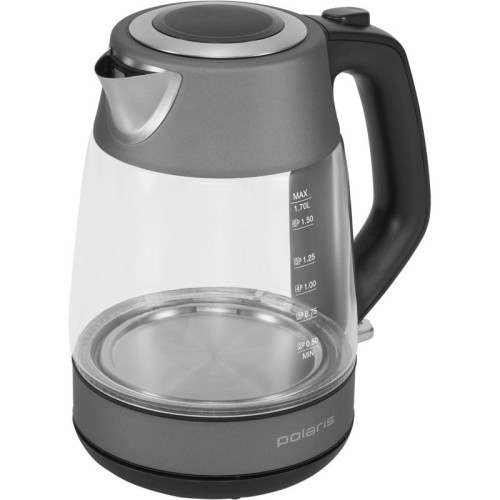 Чайник электрический Polaris PWK 1760CGL 1.7л. 2150Вт графит корпус: стекло/металл Чайник электрический Polaris PWK 1760CGL 1.7л. 2150Вт графит корпус: стекло/металл