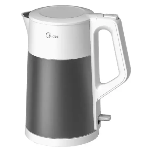 Чайник Midea/ Чайник Midea, мощность 1800 Вт, объем 1.7 л, двойные стенки из нержавеющей стали, автоматика STRIX