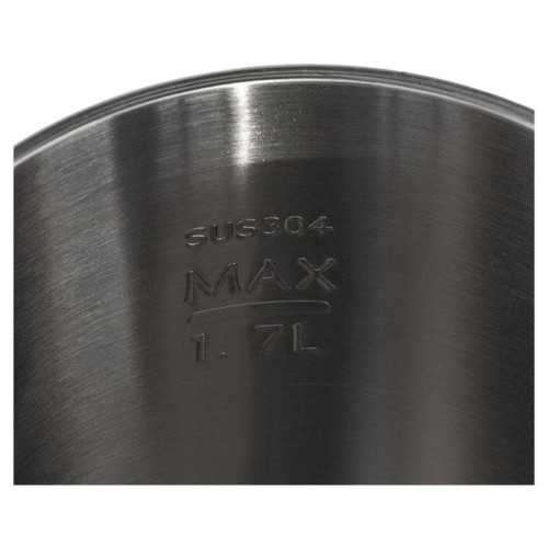 Чайник электрический Galaxy GL 0323 1.7л. 2000Вт черный корпус: пластик (ГЛ0323ЧЕРН)