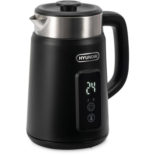 Чайник электрический Hyundai HYK-S3505 1.5л. 2200Вт черный корпус: металл/пластик