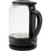 Чайник электрический Polaris PWK 1753CGL 1.5л. 1950Вт черный корпус: стекло/пластик Чайник электрический Polaris PWK 1753CGL 1.5л. 1950Вт черный корпус: стекло/пластик