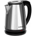 Чайник электрический Scarlett SC-EK21S34 1.8л. 2200Вт черный корпус: сталь