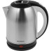 Чайник электрический Supra KES-1824 1.8л. 1500Вт серебристый/черный корпус: металл/пластик Чайник электрический Supra KES-1824 1.8л. 1500Вт серебристый/черный корпус: металл/пластик