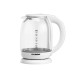 Чайник электрический Hyundai HYK-S3808 1.7л. 2200Вт белый корпус: стекло