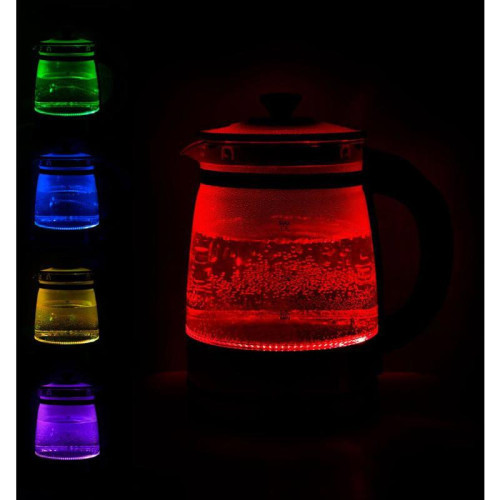 Чайник электрический Kitfort КТ-6119 1.7л. 2200Вт прозрачный корпус: стекло