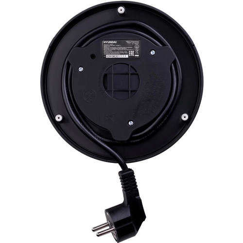 Чайник электрический Hyundai HYK-G7700 2.5л. 1400Вт кремовый/черный корпус: стекло