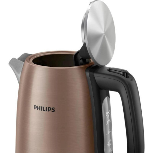 Чайник электрический Philips HD9355/92 1.7л. 1740Вт медный корпус: нерж.сталь/пластик
