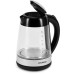 Чайник электрический Hyundai HYK-G3803 1.7л. 2200Вт черный/серебристый корпус: стекло Чайник электрический Hyundai HYK-G3803 1.7л. 2200Вт черный/серебристый корпус: стекло