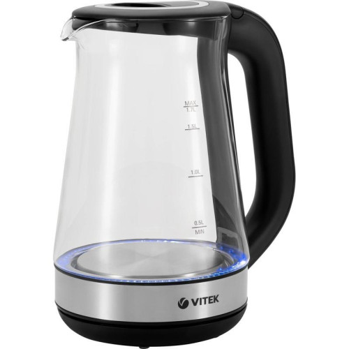 Чайник электрический Vitek VT-1181 1.7л. 2200Вт разноцветный корпус: стекло