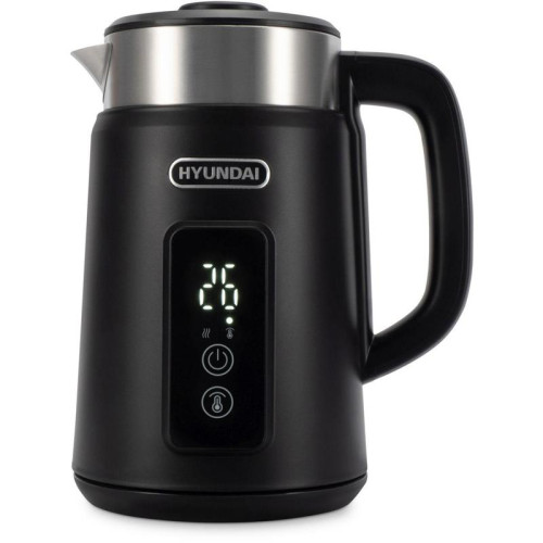 Чайник электрический Hyundai HYK-S3505 1.5л. 2200Вт черный корпус: металл/пластик
