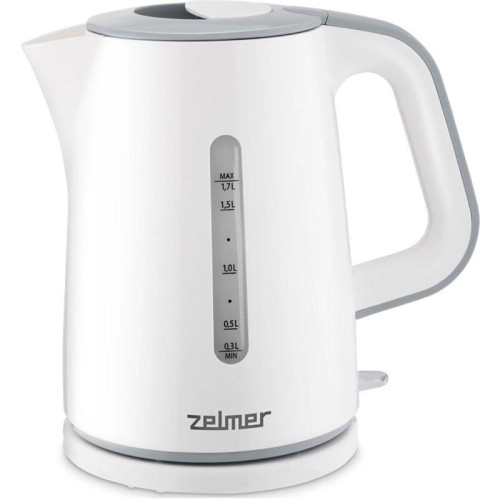 Чайник электрический Zelmer ZCK7620S 1.7л. 2000Вт белый корпус: пластик (71504568P)
