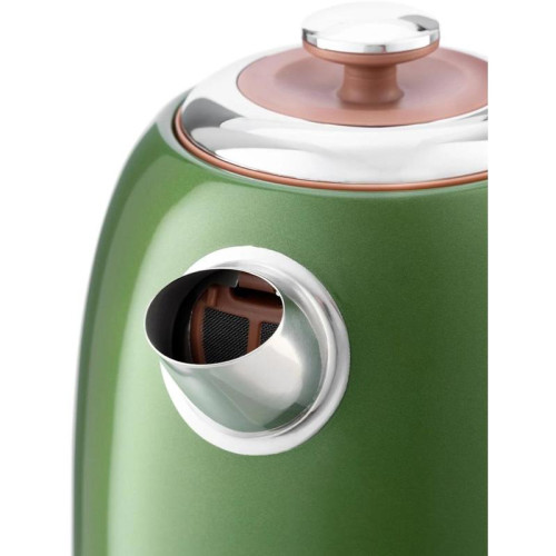 Чайник электрический Kitfort КТ-6110 1.7л. 2200Вт зеленый корпус: металл/пластик