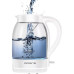Чайник электрический Polaris PWK 1797CGL 1.8л. 2200Вт белый корпус: пластик/стекло Чайник электрический Polaris PWK 1797CGL 1.8л. 2200Вт белый корпус: пластик/стекло